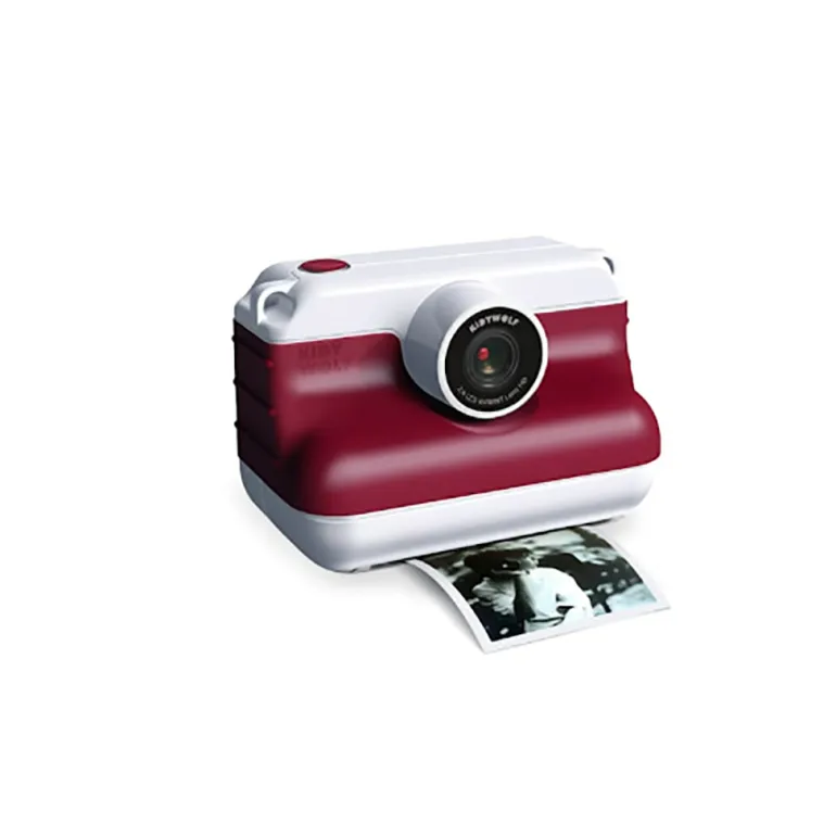 Kidywolf Instant Print Camera for Kids, Red