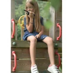 Kidywolf Walkie Talkie for Kids, Kidytalk - Green/Orange