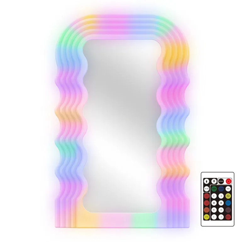 Lalarma Magical Illuminating Mirror, Magic Glow Mirror - Large