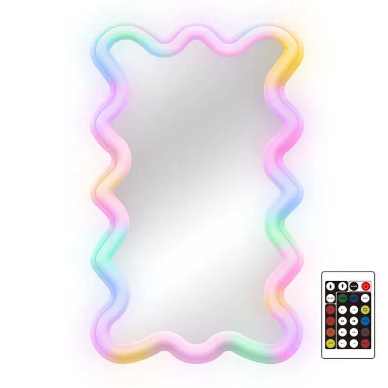 Lalarma Magical Luminous Mirror, Magic Glow Mirror - Small