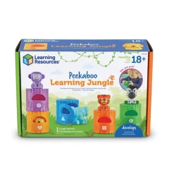 Learn About Numbers and Colors – Activity Set Featuring Jungle Animals