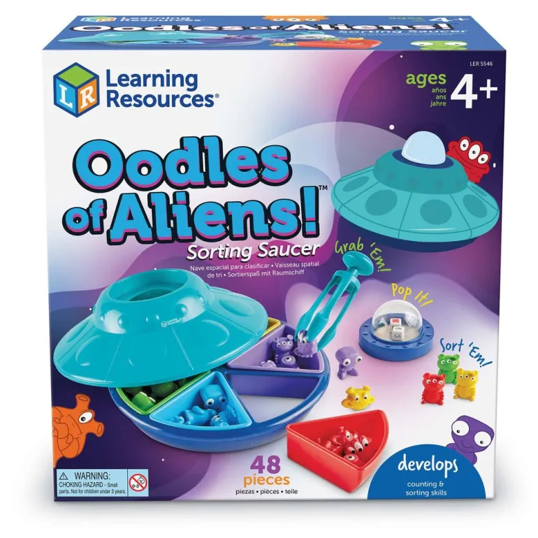 Learning Resources, Learn About Colors – Sorting Set with Aliens