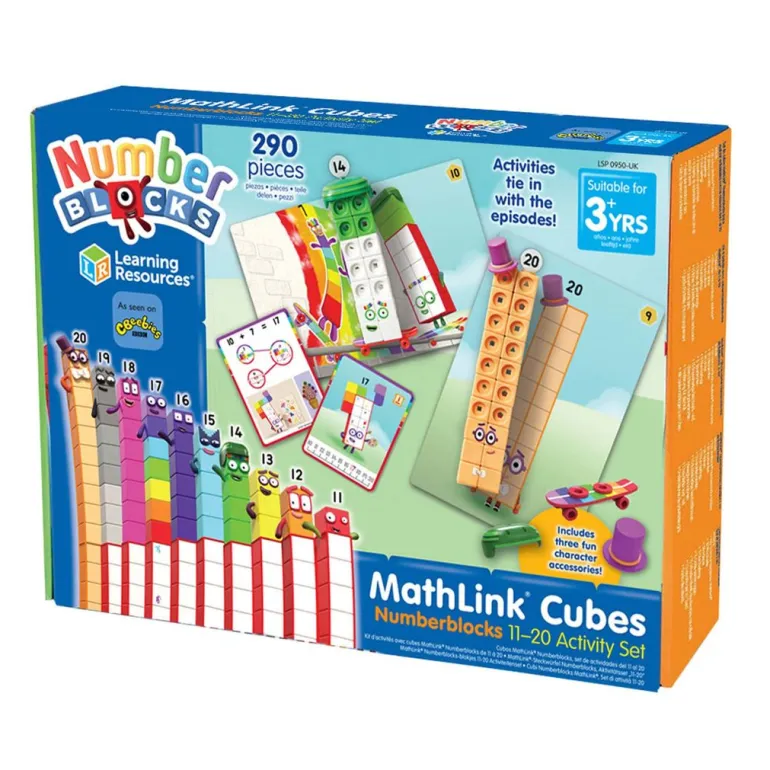 Learning Resources Numberblocks® - Activity Set with Numbers 11-20