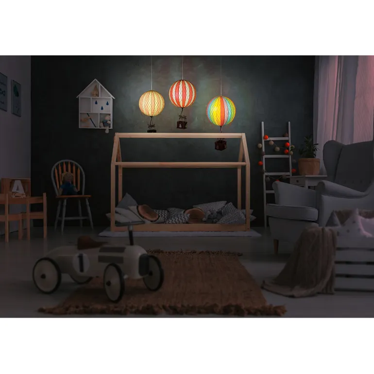 LED Balloon Light, Travel Light Rainbow - 18 cm
