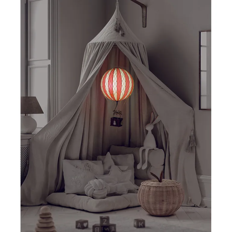 LED Balloon, Travel Light Pink Illumination - 18 cm