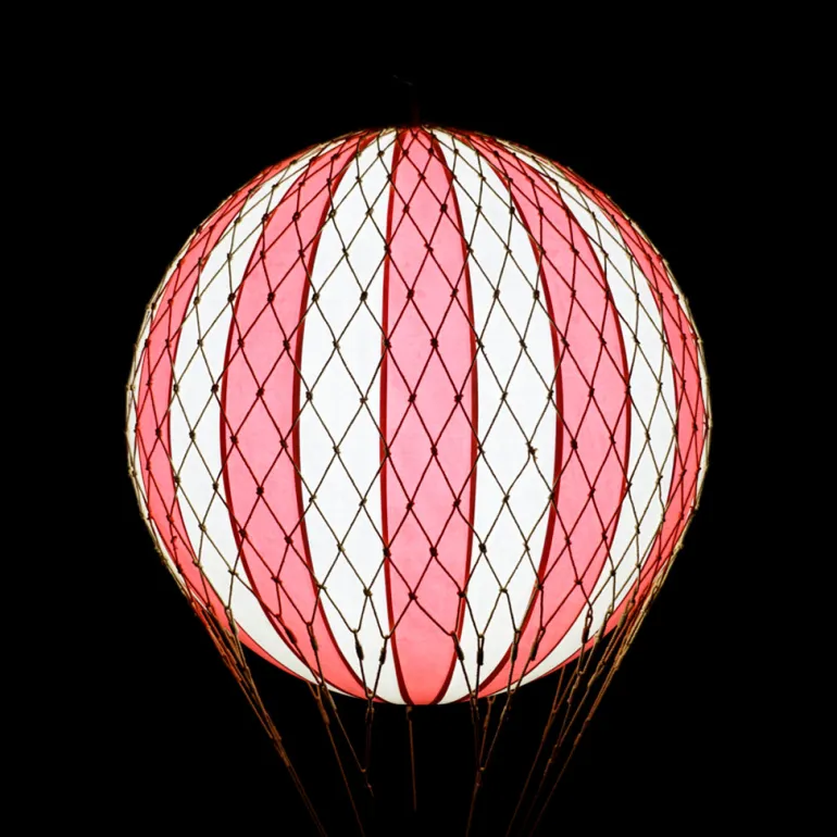 LED Balloon, Travel Light True Red - 18 cm