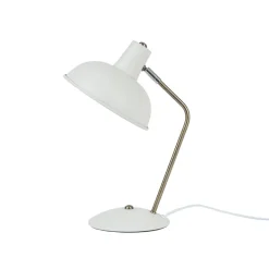 Leitmotiv Hood Table Lamp in Metal, Iron Matte White