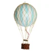 Light Blue Hot Air Balloon - 8.5 cm