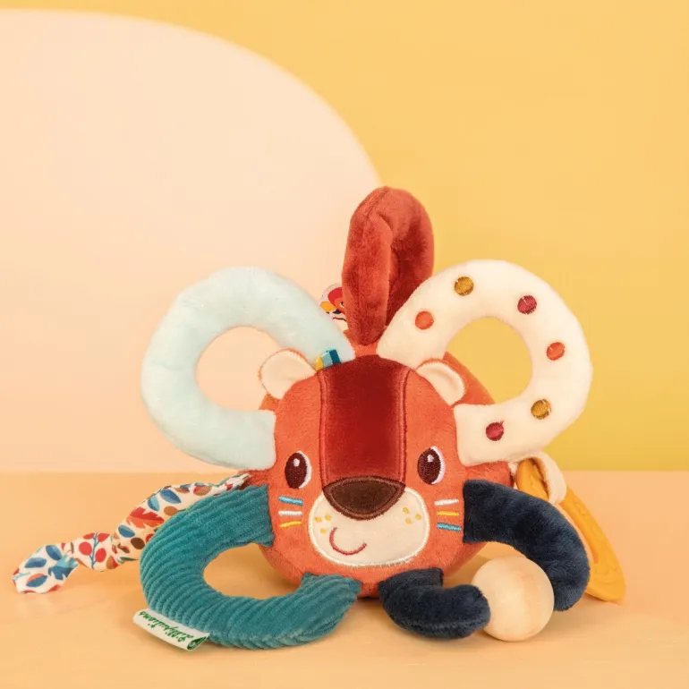 Lilliputiens Baby Toy, Jack Sensory Rattle