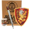 Liontouch Knight Set with Red Shield and Sword, Lion