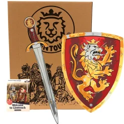 Liontouch Knight Set with Red Shield and Sword, Lion