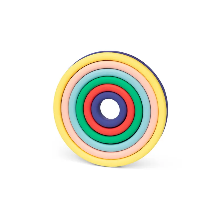 Little L, Baby Toy, Activity Rings - Vibrant Colors