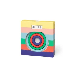 Little L, Baby Toy, Activity Rings - Vibrant Colors