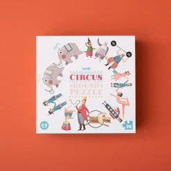 Londji Puzzle, Round, Circus Edition - 36 Pieces