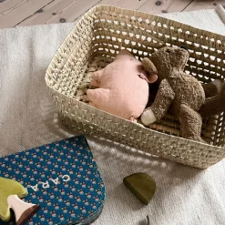 Lubilu Basket Made from Palm Leaves, L38 – 38 x 29 x 19 cm