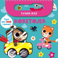 Magical Coloring Book for Little Ones: Vehicles