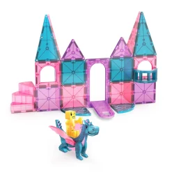 Magna-Tiles Dashers, Magnetic Building Set with 25 Pieces – Castle