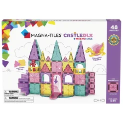 Magna-Tiles Deluxe Slot, Magnetic Construction Set with 48 Pieces