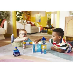 Magna-Tiles Magnetic Building Set, Police Station 36 Pieces
