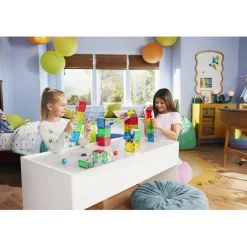 Magna-Tiles Magnetic Building Set, Rail Racer - Pieces