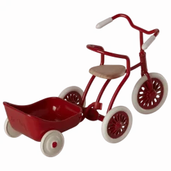 Maileg Bicycle Wagon, Mouse, Red