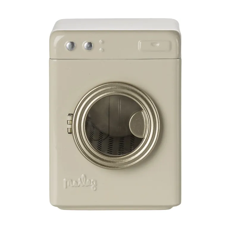 Maileg Doll Accessories for Mice, Washing Machine - Off-White