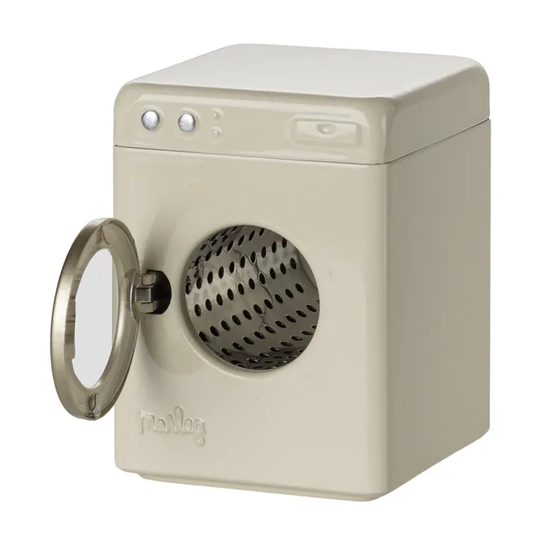 Maileg Doll Accessories for Mice, Washing Machine - Off-White