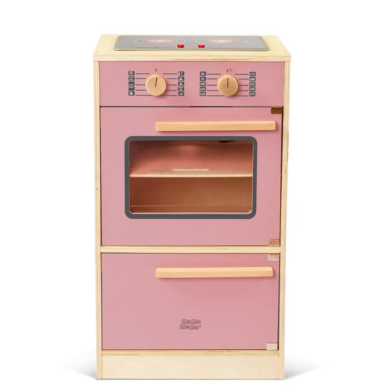 MaMaMeMo Stove with Oven and Hot Plates - Cherry Blossom
