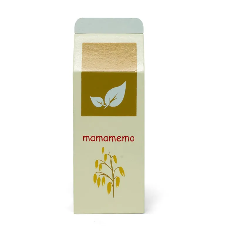Mamamemo Wooden Play Food, Oat Drink