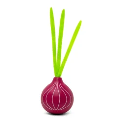 Mamamemo Wooden Play Food – Red Onion with Stem