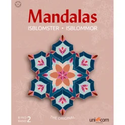 Mandalas Coloring Book, Magical Ice Flowers Volume 2 – Suitable for Ages 8+