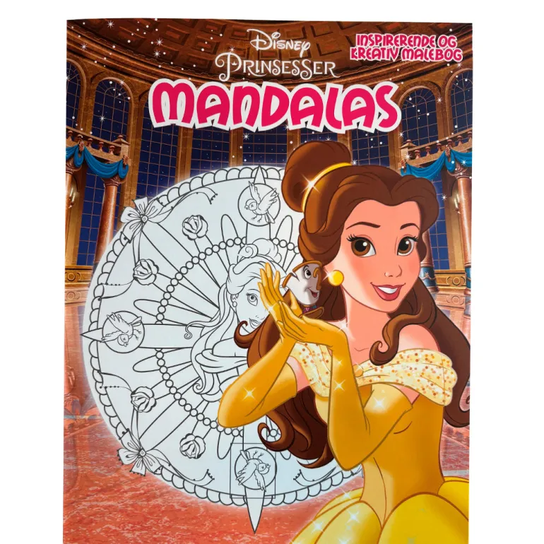 Mandalas Disney Princesses, Belle - Mandalas