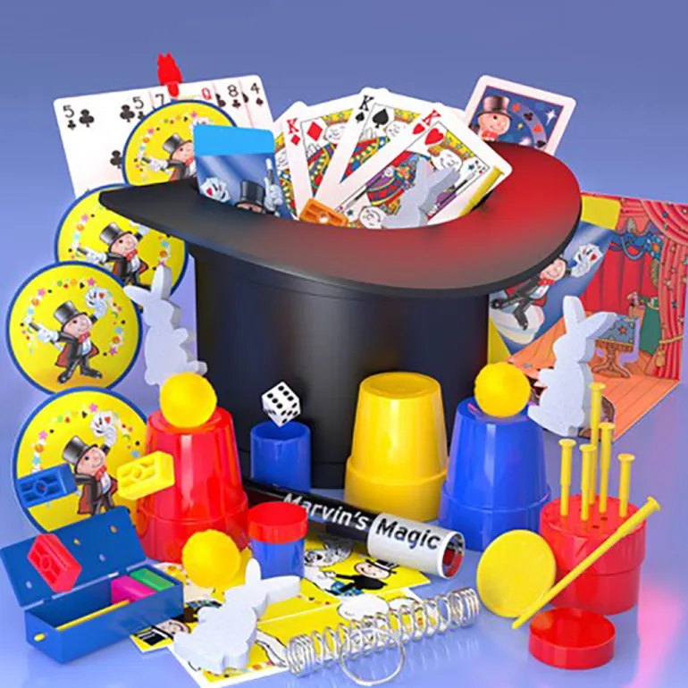 Marvins Magic, 150 Trick Magic Set with Top Hat – Simply Magic