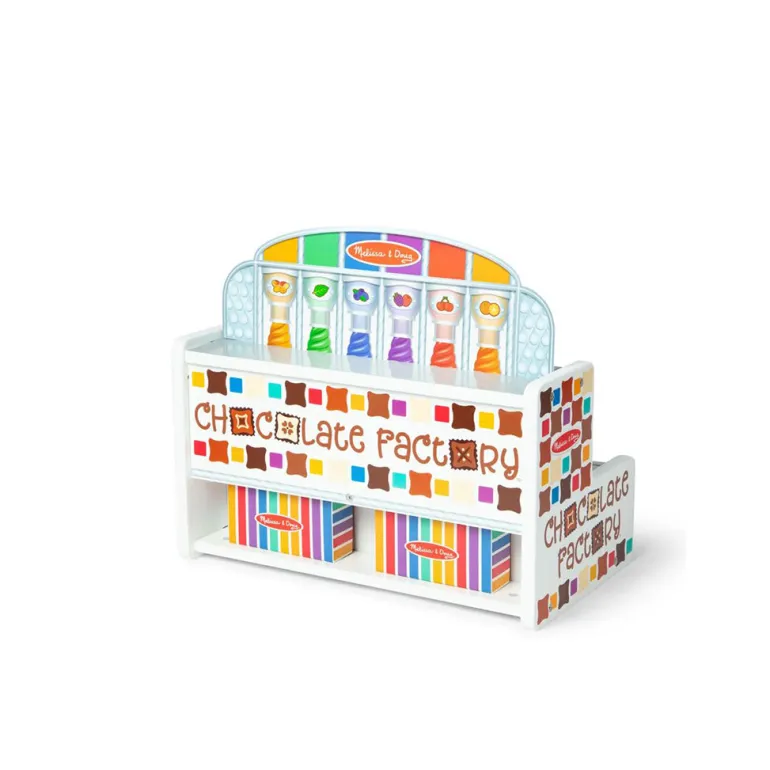 Melissa & Doug Wooden Play Food, Chocolate Factory