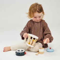Mentari Wooden Play Food, Blender for Smoothies