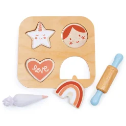 Mentari, Wooden Play Food - Cookie Set