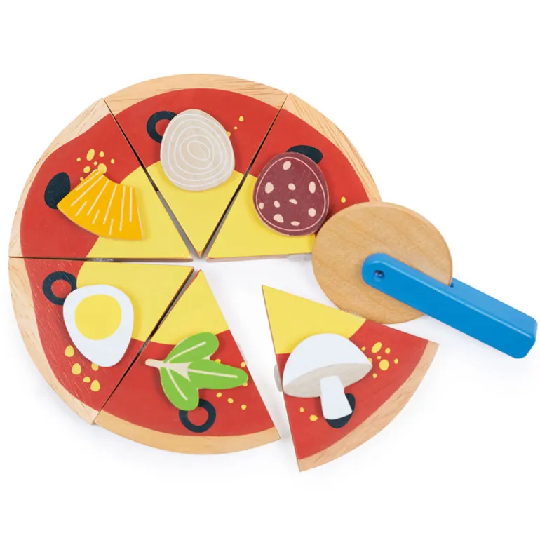Mentari, Wooden Toy Food – Pizza