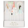 Meri Meri Cake Candles, Magical Princess - Set of 5