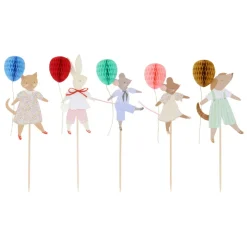 Meri Meri Cake Toppers, Animal Friends