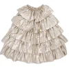 Meri Meri Costume, Champagne Ruffle Cape - Size 3-6 Years