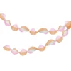Meri Meri Crepe Paper with Ruffles, Pink and Peach - 3m