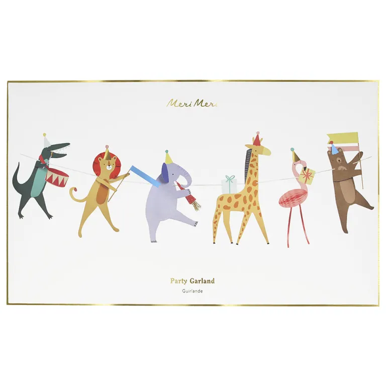 Meri Meri Garland, Animal Parade - 3 Meters
