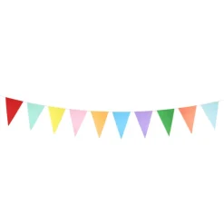 Meri Meri Garland, Brightly Colored Flag Garland - 2.3 m