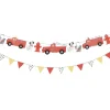 Meri Meri Garland, Fire Engine - 1.8 meters