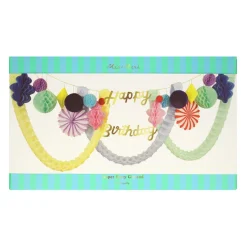 Meri Meri Garland, Happy Birthday Honeycomb - 2.7 Meters