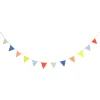 Meri Meri Garland, Knitted Flag Bunting, Multi-Color - 3 Meters