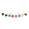 Meri Meri Garland, Mini Fan Garland - 0.6 Meter