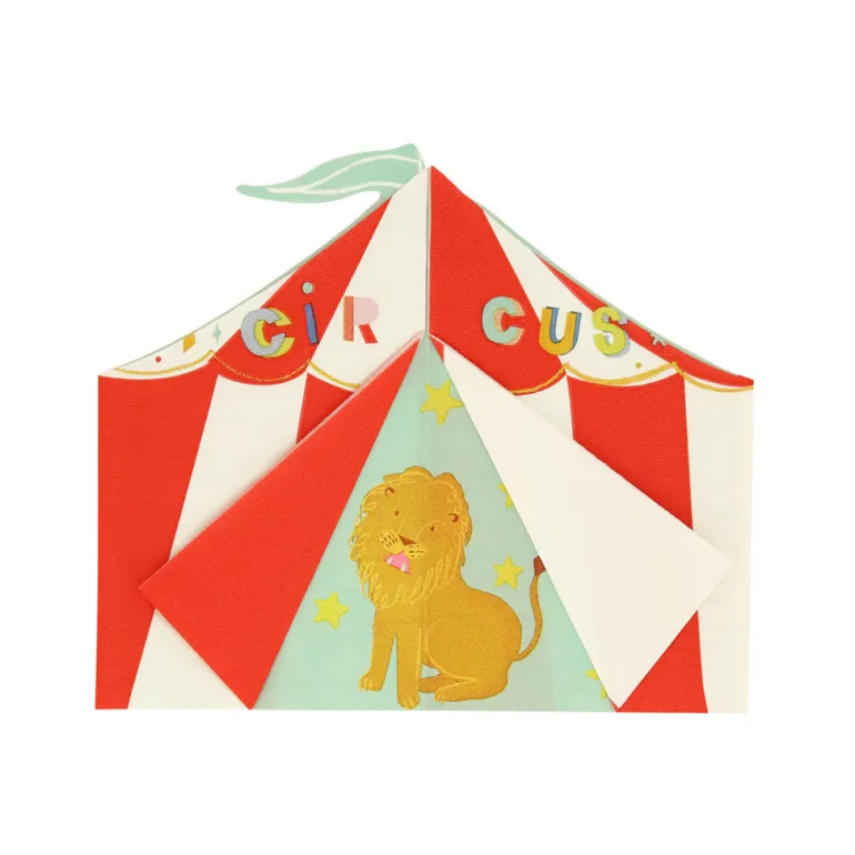 Meri Meri Napkins, Circus – Set of 16
