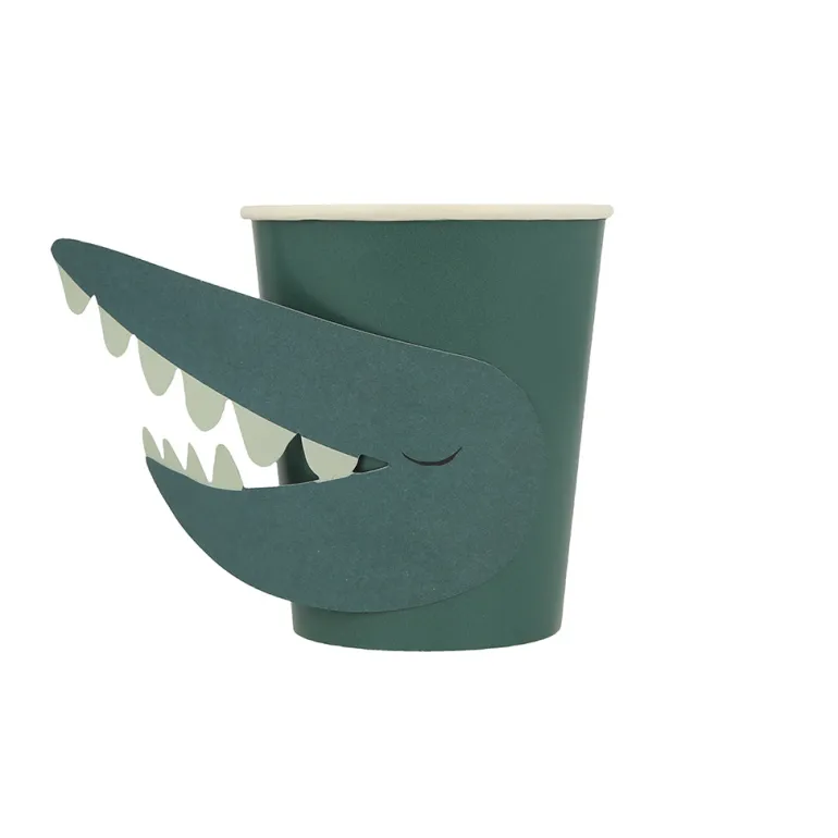 Meri Meri Paper Cups, Animal Parade - Set of 8
