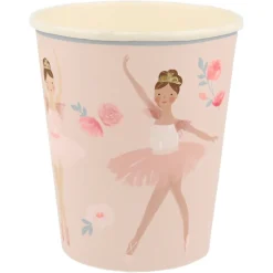 Meri Meri Paper Cups, Ballerina - Set of 8